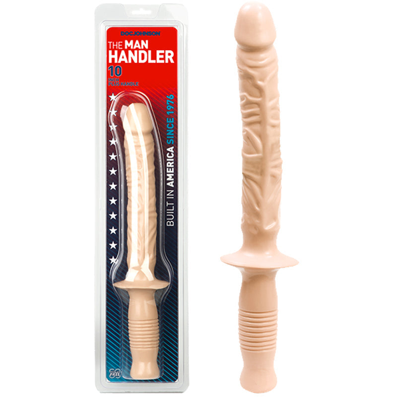 DOC JOHNSON - MANHANDLER: 15IN.X 1.25IN. (WHITE)