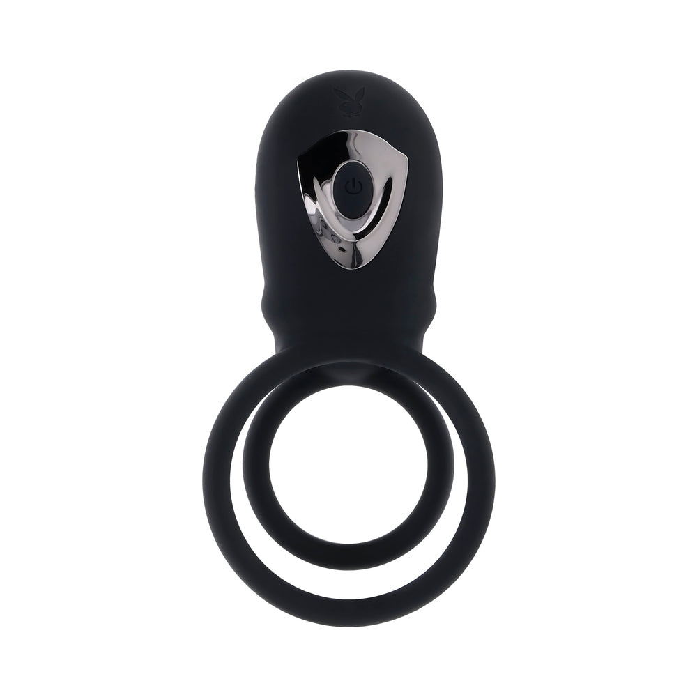 PLAYBOY JUST RIGHT RECHARGEABLE SILICONE C-RING