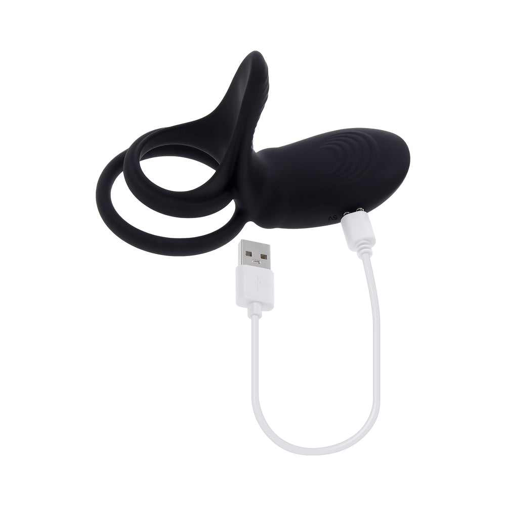 PLAYBOY JUST RIGHT RECHARGEABLE SILICONE C-RING