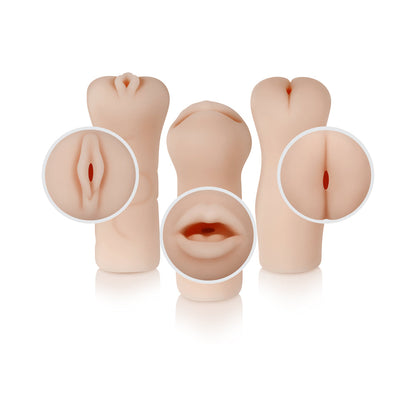 SELOPA - PARTY PACK 3-PIECE STROKER PACK LIGHT