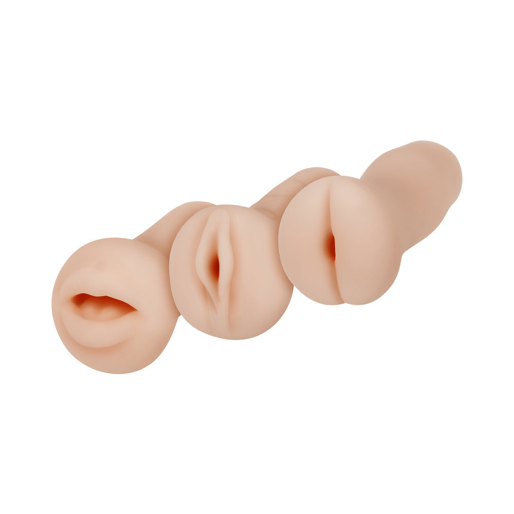 SELOPA PARTY PACK 3-PIECE STROKER PACK LIGHT