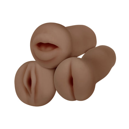 SELOPA PARTY PACK 3-PIECE STROKER PACK DARK