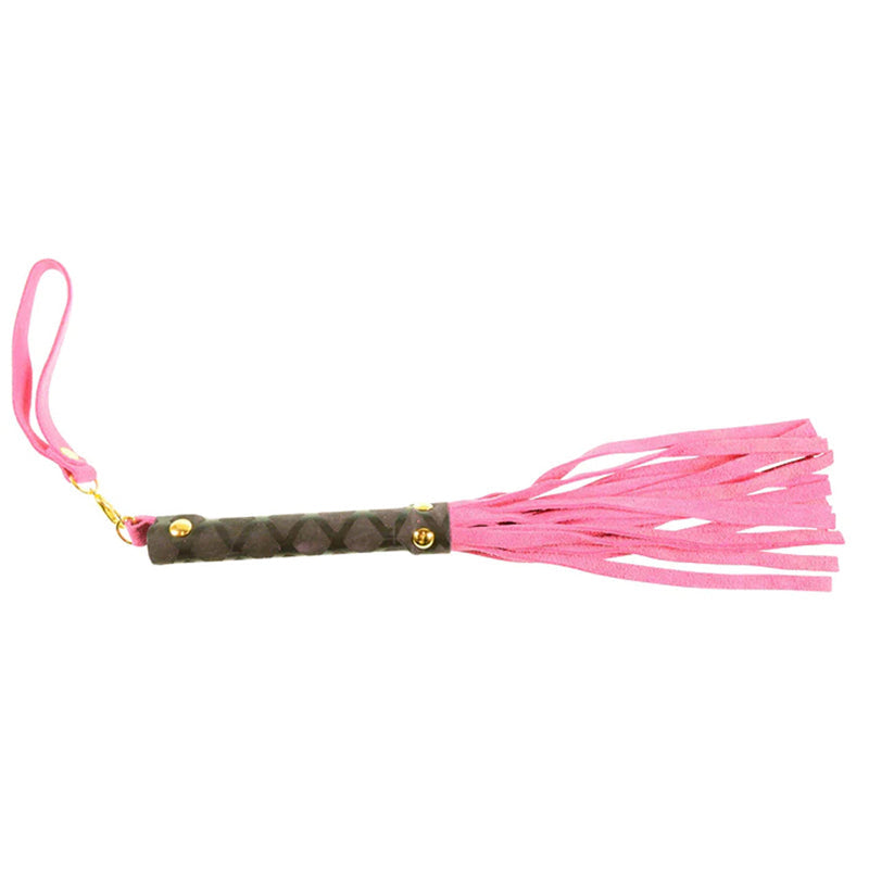 PLE''SUR MINI LEATHER FLOGGER PINK
