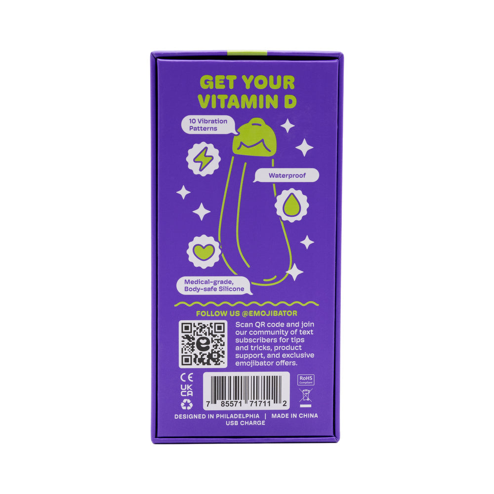 EMOJIBATOR EGGPLANT USB