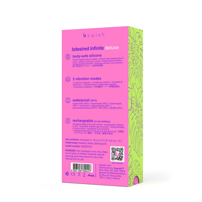 B SWISH BDESIRED INFINITE DELUXE FLAMINGO PINK