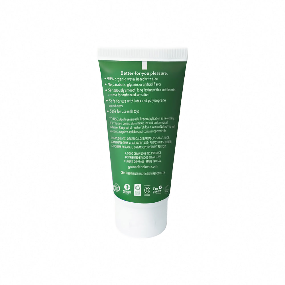 GOOD CLEAN LOVE - LUBRICANTE PERSONAL CASI AL NATURAL CON UN TOQUE DE MENTA 1.69 OZ.