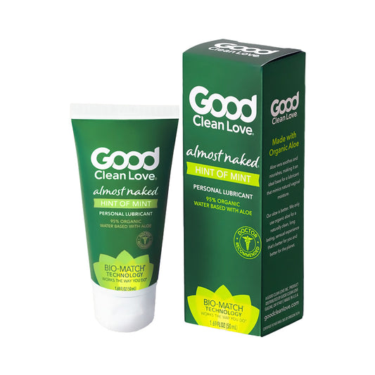 GOOD CLEAN LOVE - LUBRICANTE PERSONAL CASI AL NATURAL CON UN TOQUE DE MENTA 1.69 OZ.