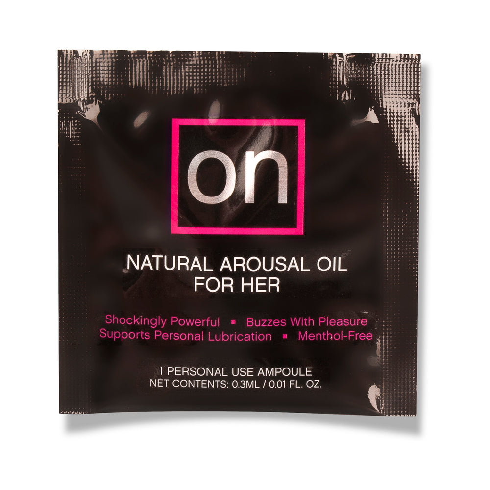 ON AROUSAL OIL AMPOULE PACKET