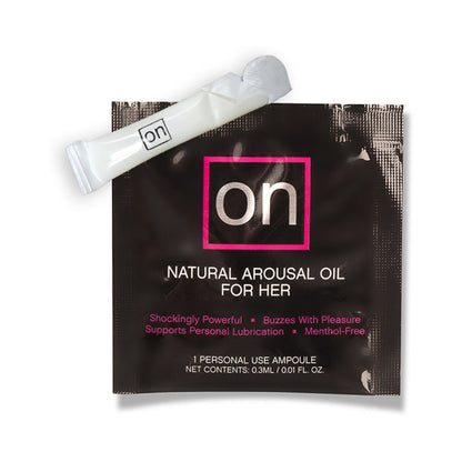 SENSUVA - ON AROUSAL OIL AMPOULE PACKET