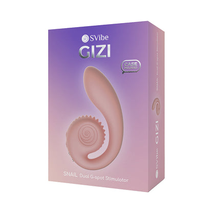 SNAIL VIBE - GIZI DUAL STIMULATOR PINK