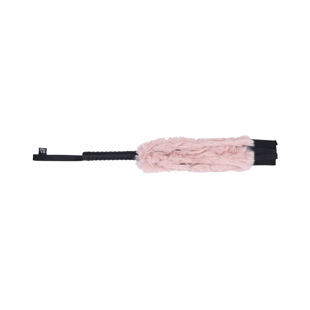 SPORTSHEETS SEX & MISCHIEF BRAT FAUX FUR FLOGGER