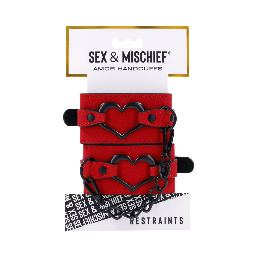 SPORTSHEETS SEX & MISCHIEF AMOR HANDCUFFS