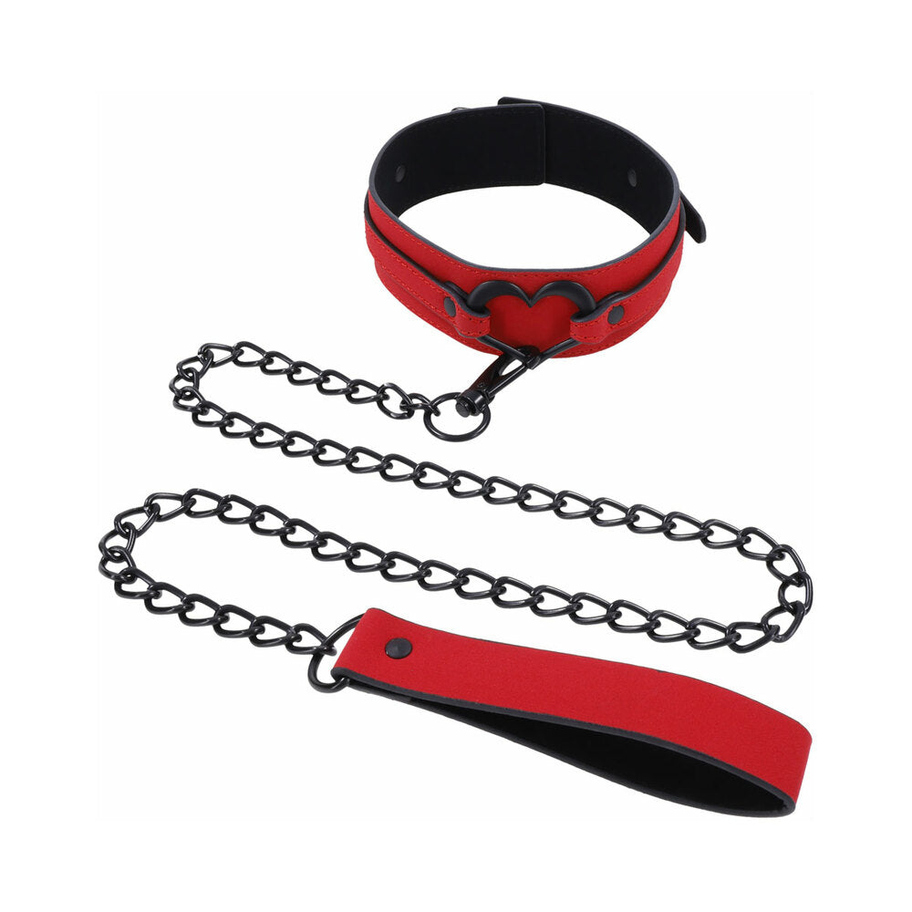 SPORTSHEETS SEX & MISCHIEF AMOR COLLAR AND LEASH