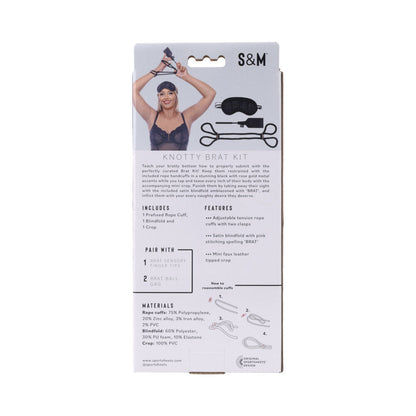 SPORTSHEETS SEX & MISCHIEF KNOTTY BRAT KIT