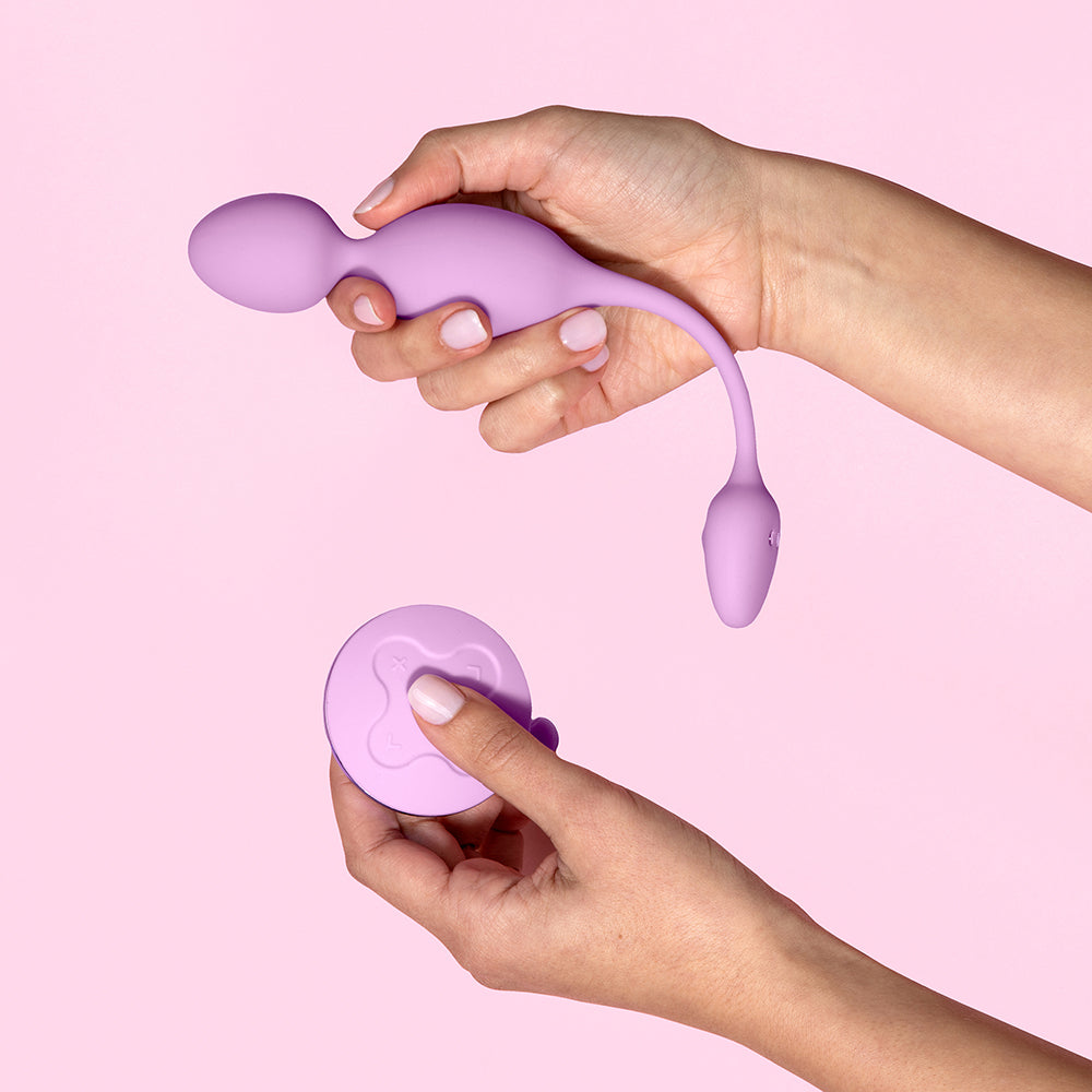 WELLNESS RAINE VIBRATING KEGEL BALL LILAC