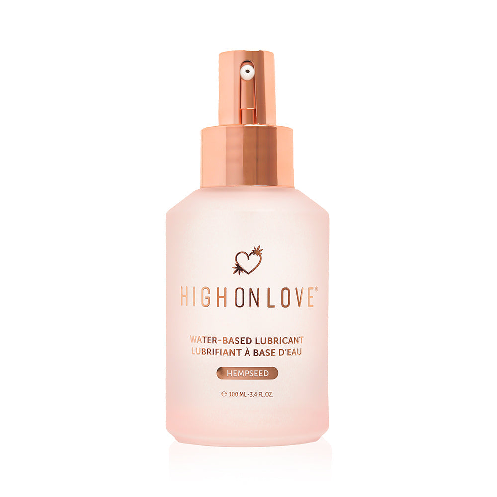 HIGHONLOVE - HEMPSEED WATER-BASED LUBRICANT 3.4 OZ.