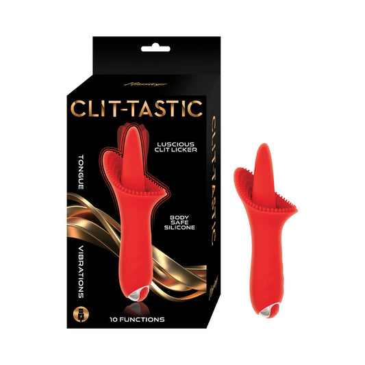 NASSTOYS - CLIT-TASTIC LUSCIOUS CLIT LICKER RED