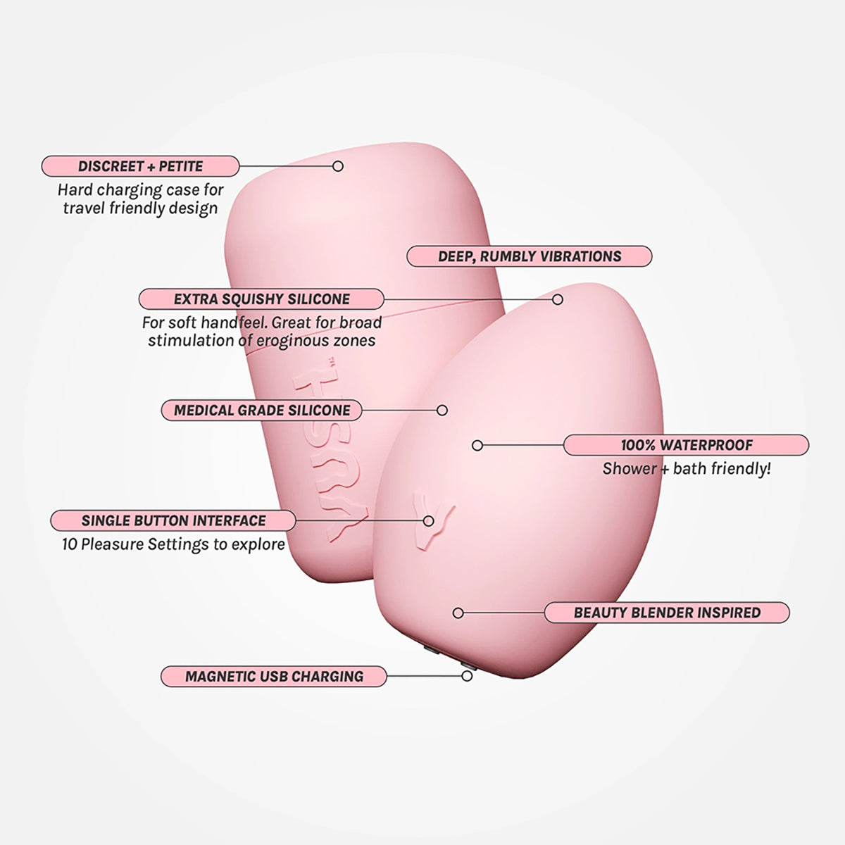 VUSH PLUMP PALM VIBRATOR