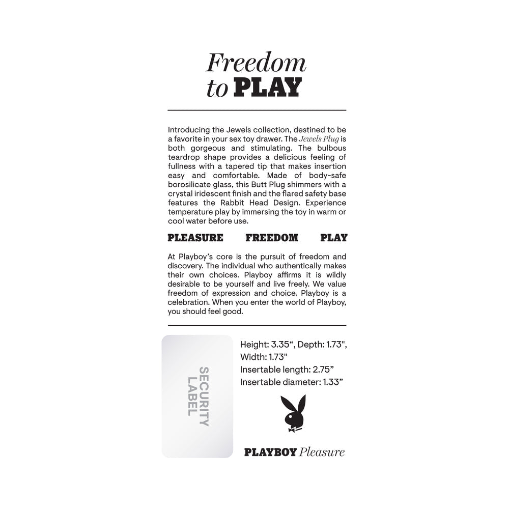 PLAYBOY JEWELS PLUG