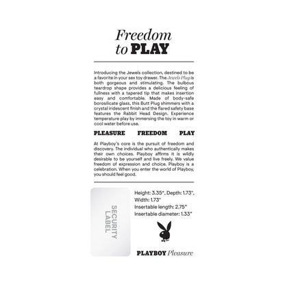 PLAYBOY JEWELS PLUG