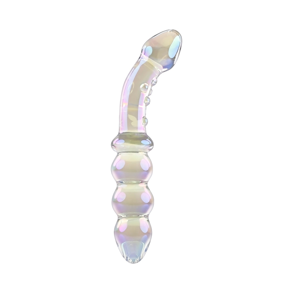 PLAYBOY JEWELS DOUBLE GLASS DILDO