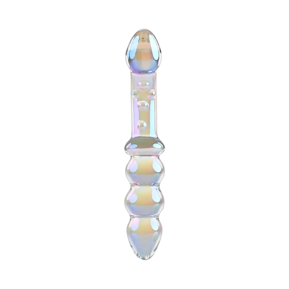 PLAYBOY JEWELS DOUBLE GLASS DILDO