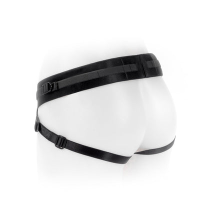 SPAREPARTS - JOQUE COVER UNDERWEAR HARNESS RED (DOUBLE STRAP) SIZE B NYLON