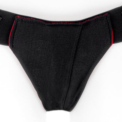 SPAREPARTS - JOQUE COVER UNDERWEAR HARNESS RED (DOUBLE STRAP) SIZE B NYLON
