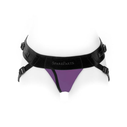 SPAREPARTS JOQUE COVER UNDERWR HARNESS PURPLE (DOUBLE STRAP) SIZE A NYLON