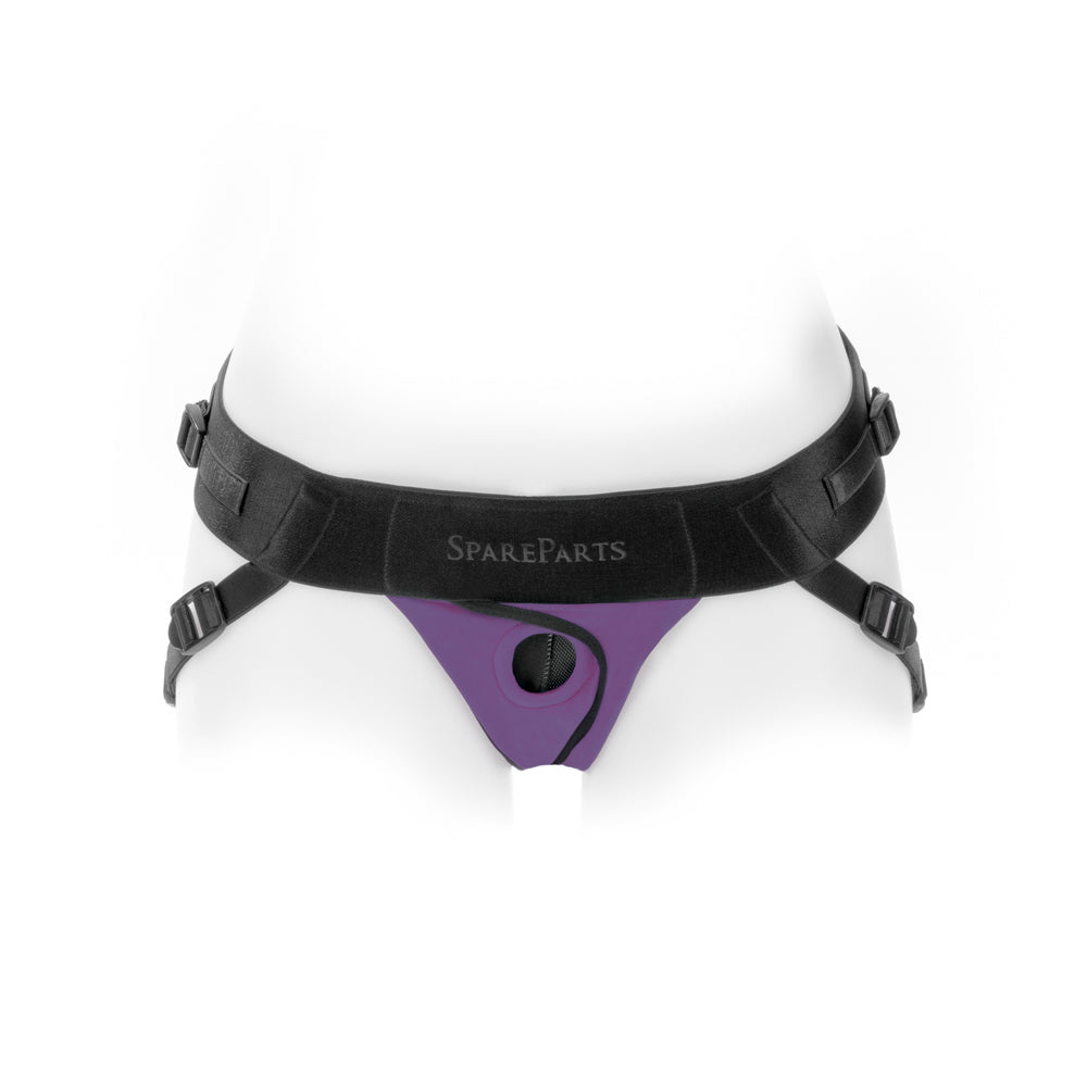 SPAREPARTS - JOQUE COVER UNDERWEAR HARNESS RED (DOUBLE STRAP) SIZE B NYLON