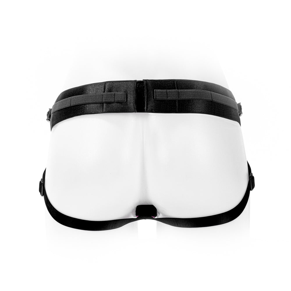 SPAREPARTS - JOQUE COVER UNDERWEAR HARNESS RED (DOUBLE STRAP) SIZE B NYLON