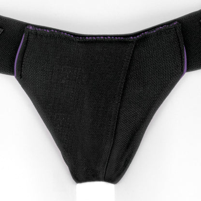 SPAREPARTS JOQUE COVER UNDERWEAR HARNESS PURPLE (DOUBLE STRAP) SIZE B NYLON