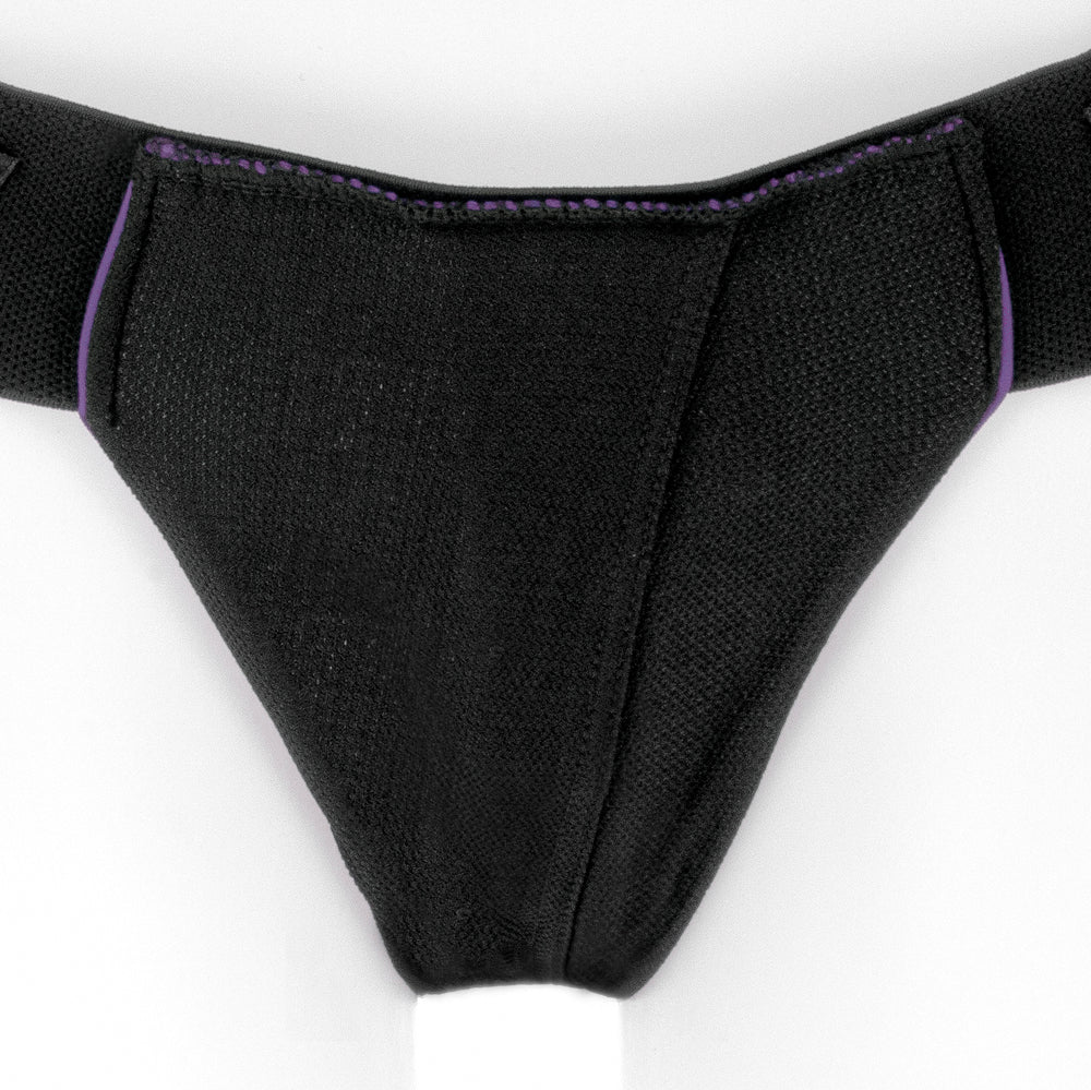 SPAREPARTS - JOQUE COVER UNDERWEAR HARNESS RED (DOUBLE STRAP) SIZE B NYLON