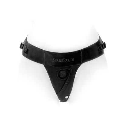 SPAREPARTS THEO COVER UNDERWEAR HARNESS BLACK (SINGLE STRAP) SIZE A NYLON