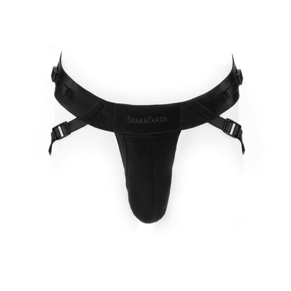 SPAREPARTS DEUCE COVER UNDERWEAR HARNESS BLACK (DOUBLE STRAP) SIZE B NYLON