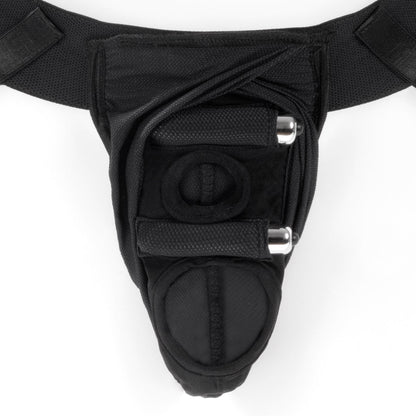 SPAREPARTS DEUCE COVER UNDERWEAR HARNESS BLACK (DOUBLE STRAP) SIZE B NYLON