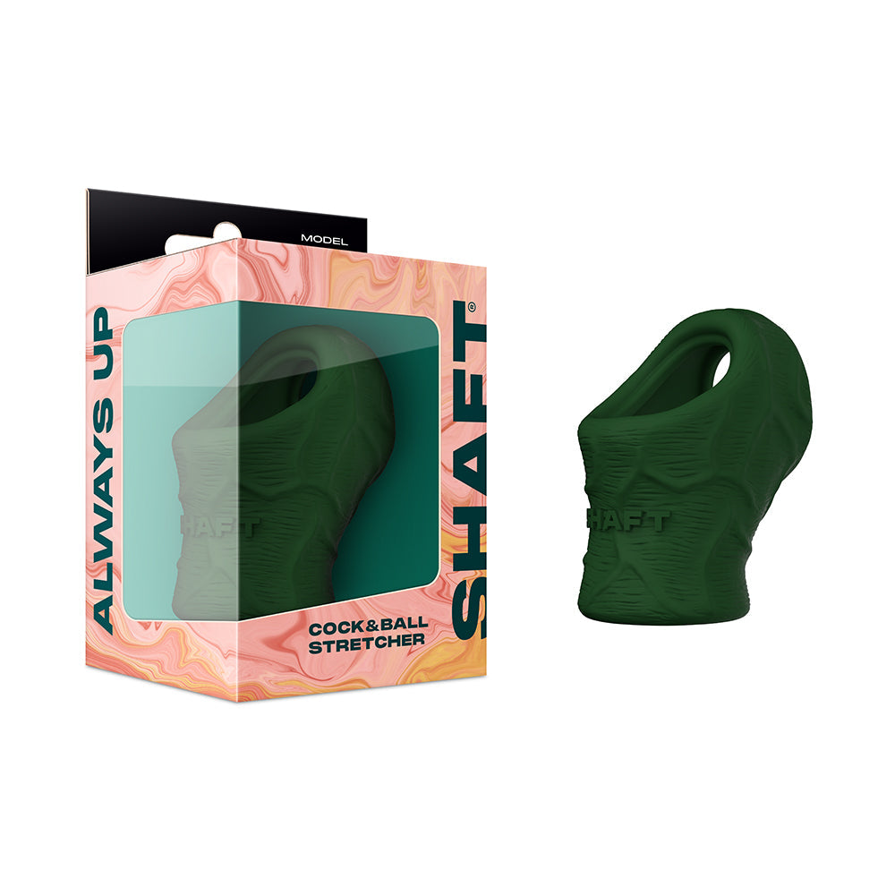 SHAFT MODEL P: COCK & BALL STRETCHER GREEN