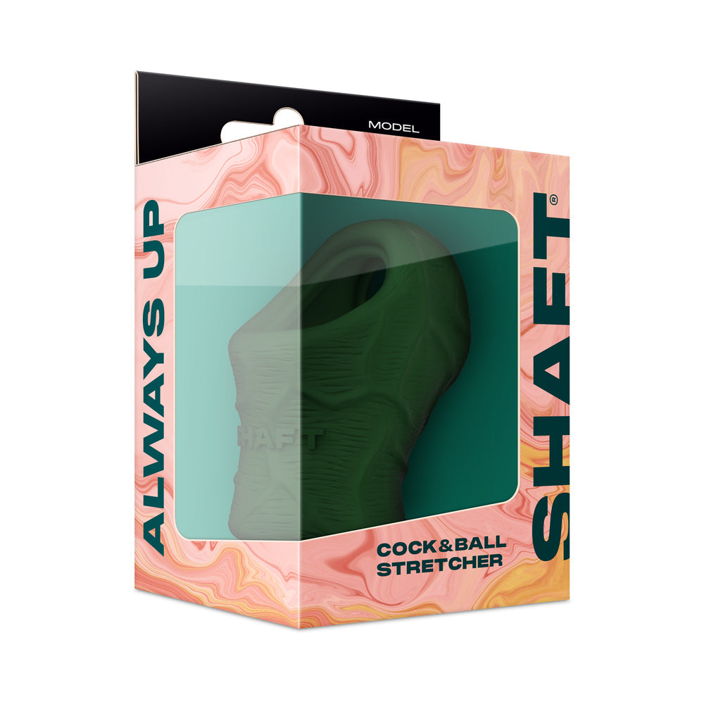 SHAFT MODEL P: COCK & BALL STRETCHER GREEN