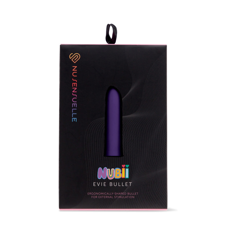 NU SENSUELLE EVIE NUBII SLANTED TIP BULLET PURPLE