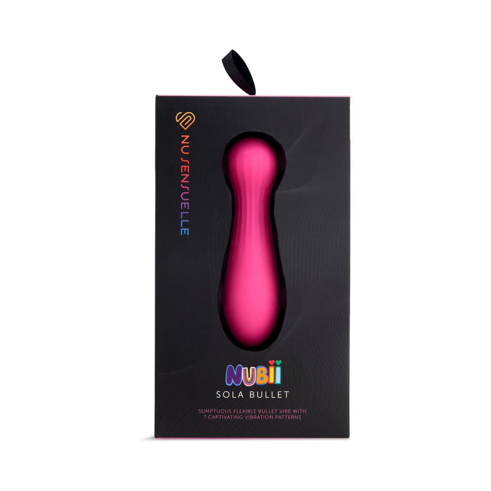 NU SENSUELLE SOLA NUBII FLEXIBLE BULLET PINK