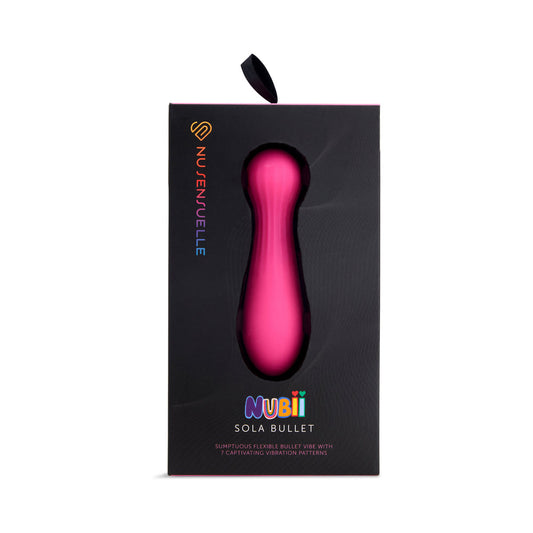 NU SENSUELLE SOLA NUBII FLEXIBLE BULLET PINK