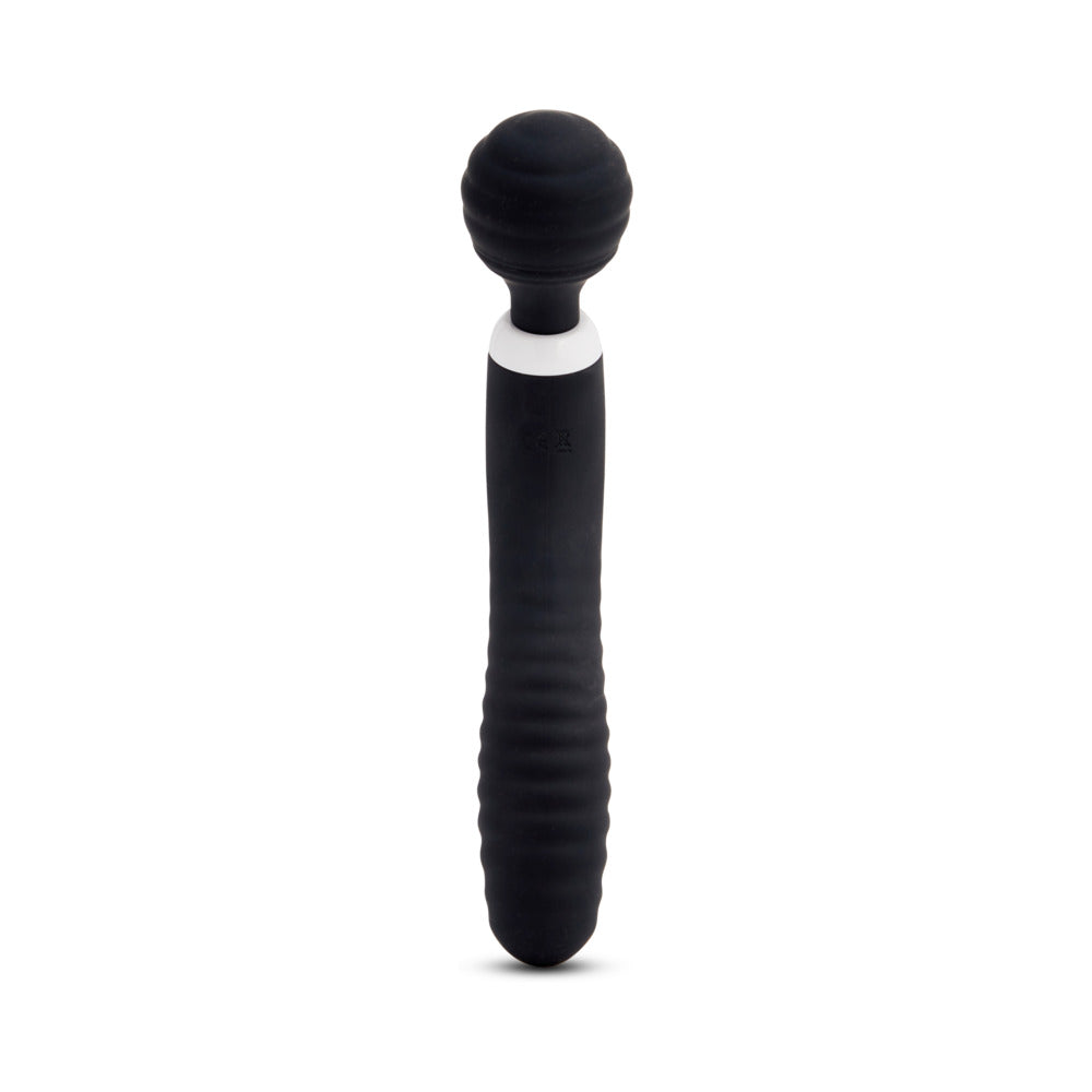 NU SENSUELLE LOLLY NUBII DOUBLE-ENDED FLEXIBLE WAND BLACK