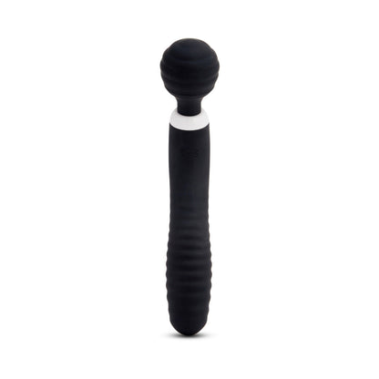 NU SENSUELLE LOLLY NUBII DOUBLE-ENDED FLEXIBLE WAND BLACK