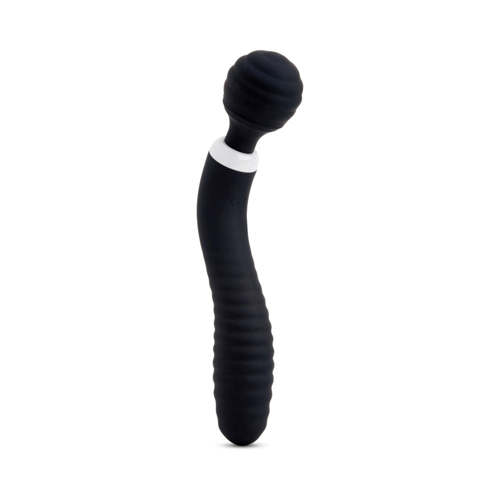 NU SENSUELLE LOLLY NUBII DOUBLE-ENDED FLEXIBLE WAND BLACK