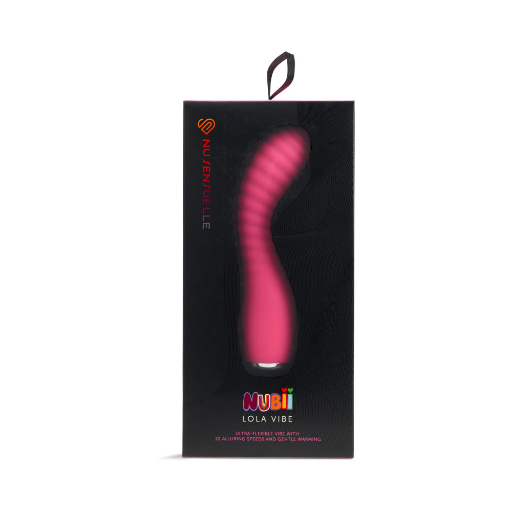 NU SENSUELLE LOLA NUBII FLEXIBLE WARMING VIBE PINK