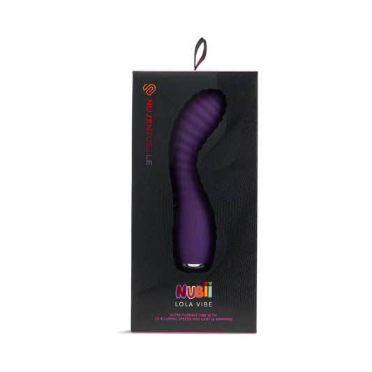 NU SENSUELLE LOLA NUBII FLEXIBLE WARMING VIBE PURPLE