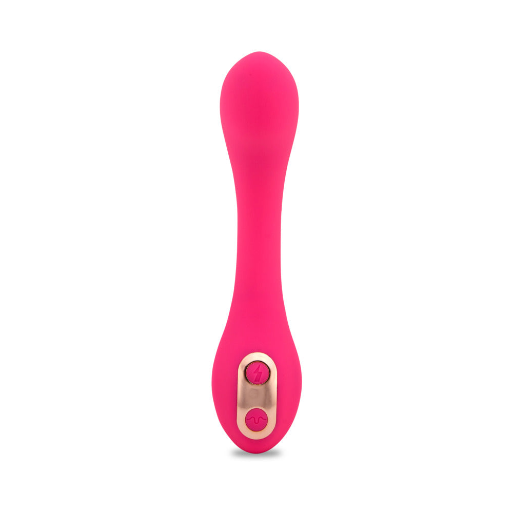 NU SENSUELLE LIBI XLR8 FLEXIBLE G-SPOT VIBE DEEP PINK