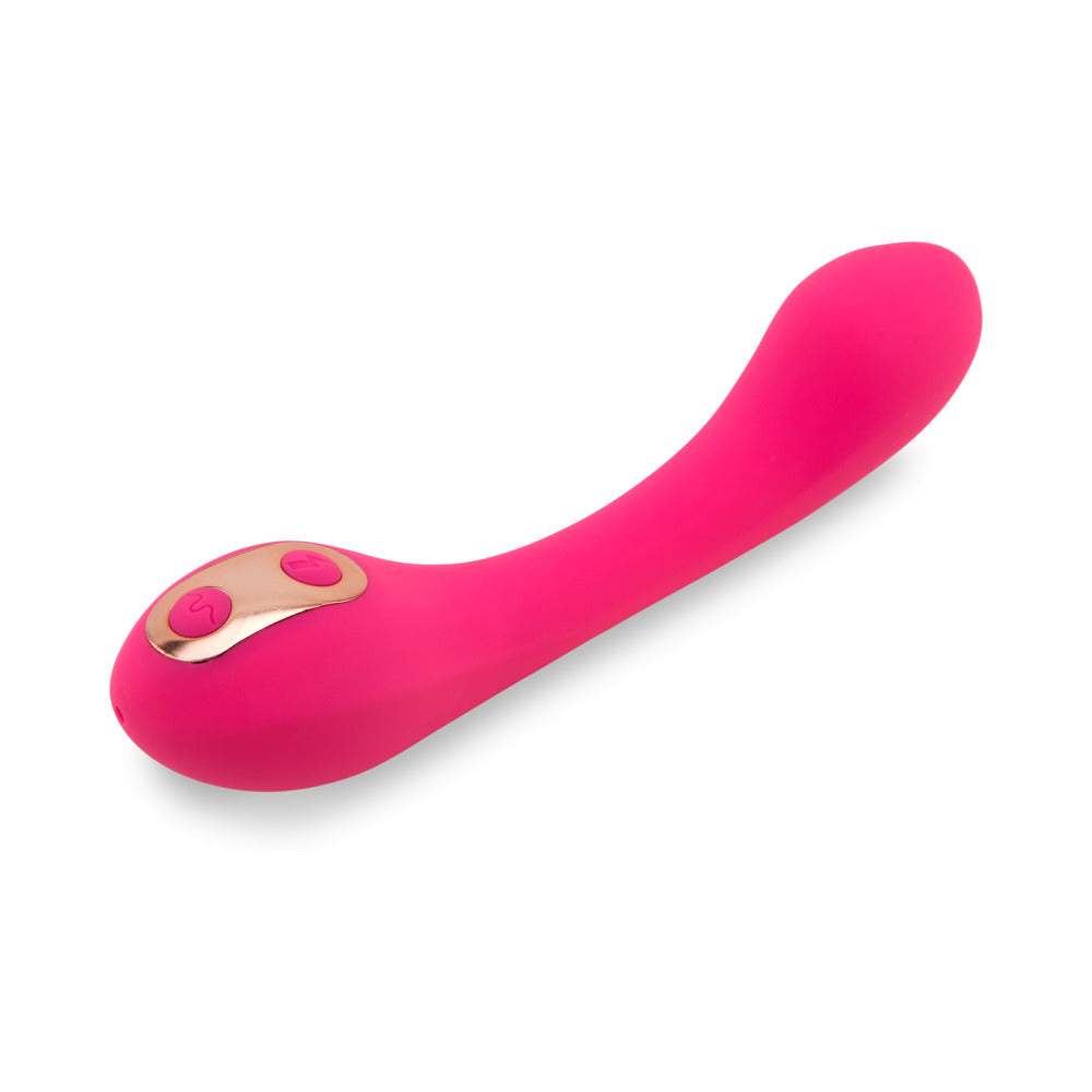 NU SENSUELLE LIBI XLR8 FLEXIBLE G-SPOT VIBE DEEP PINK