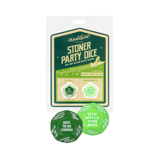 WOOD ROCKET - STONER PARTY DICE: PUFF PUFF PLAY