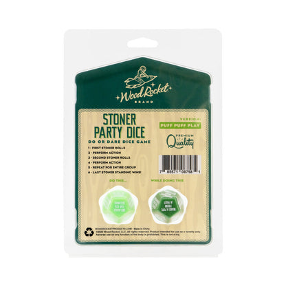 WOOD ROCKET - STONER PARTY DICE: PUFF PUFF PLAY